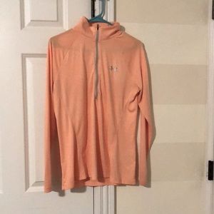 Quarter zip under armour heat gear
